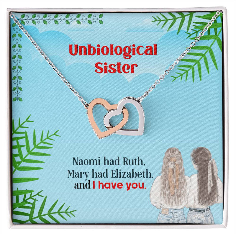 Best Friends - Interlocking Hearts Necklace - The Best Shop 4U