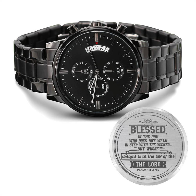 Blessed Is the One (Psalm 1:1 - 3 NIV) – Men's Watch - The Best Shop 4U