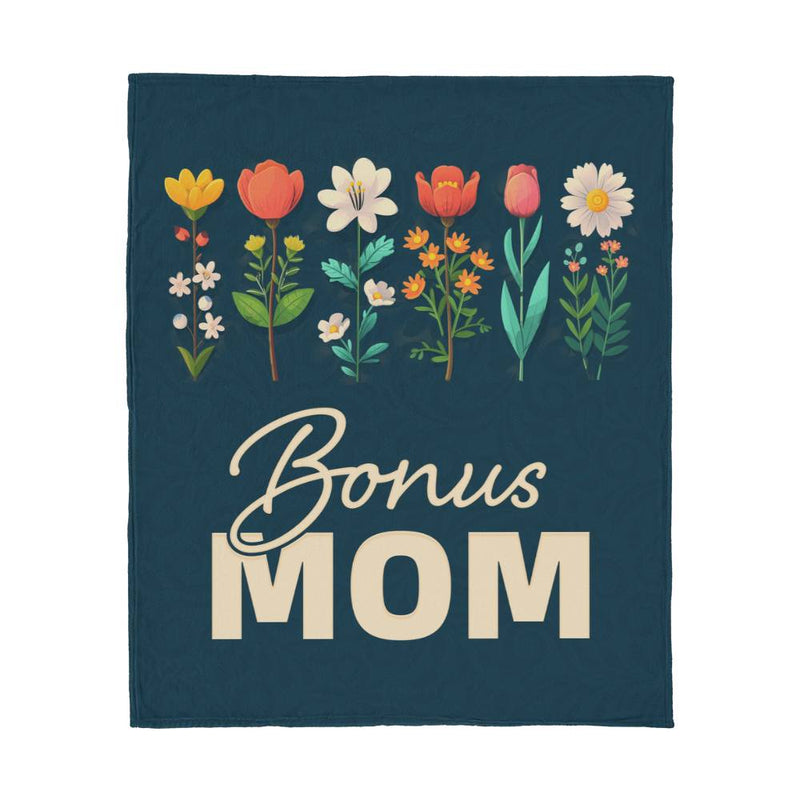 Bonus Mom – Jersey Fleece Blanket - The Best Shop 4U