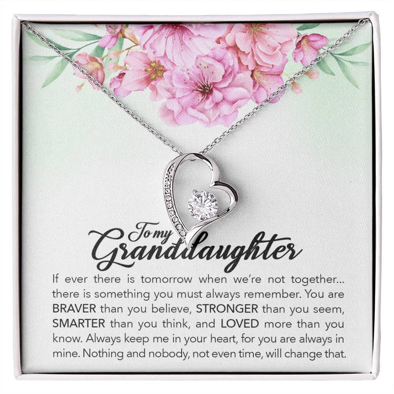 Brave Granddaughter - Forever Love Necklace - The Best Shop 4U