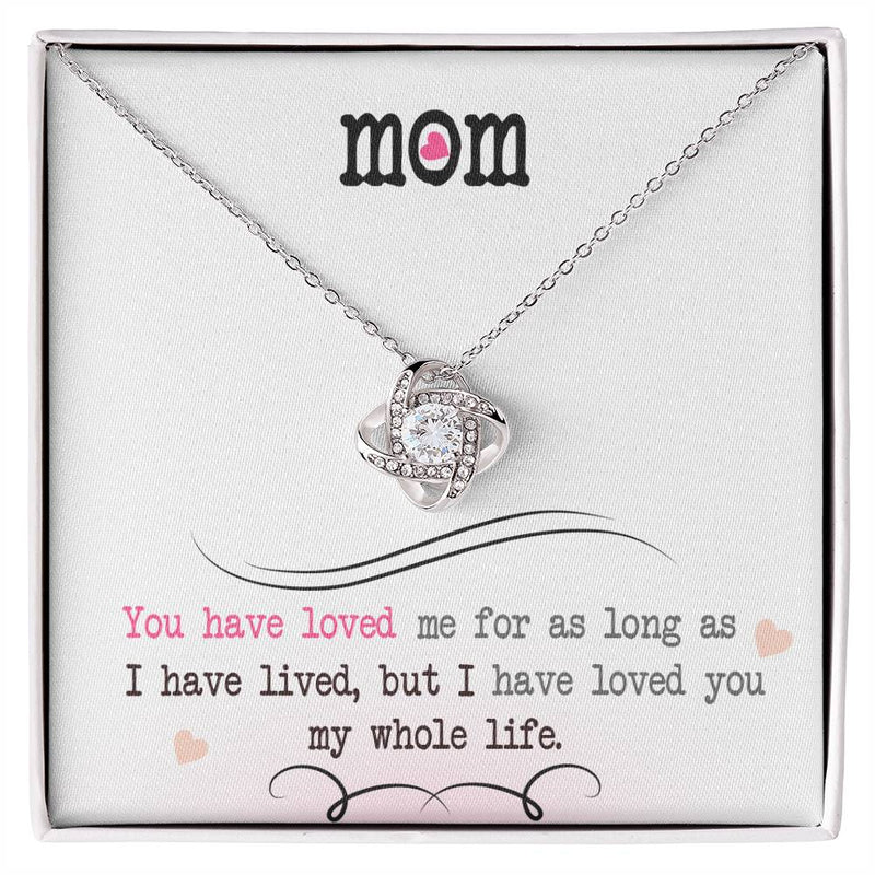 My Whole Life - Love Knot Necklace - The Best Shop 4U