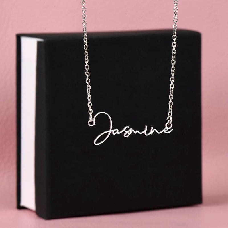 Signature Custom Name Necklace - The Best Shop 4U