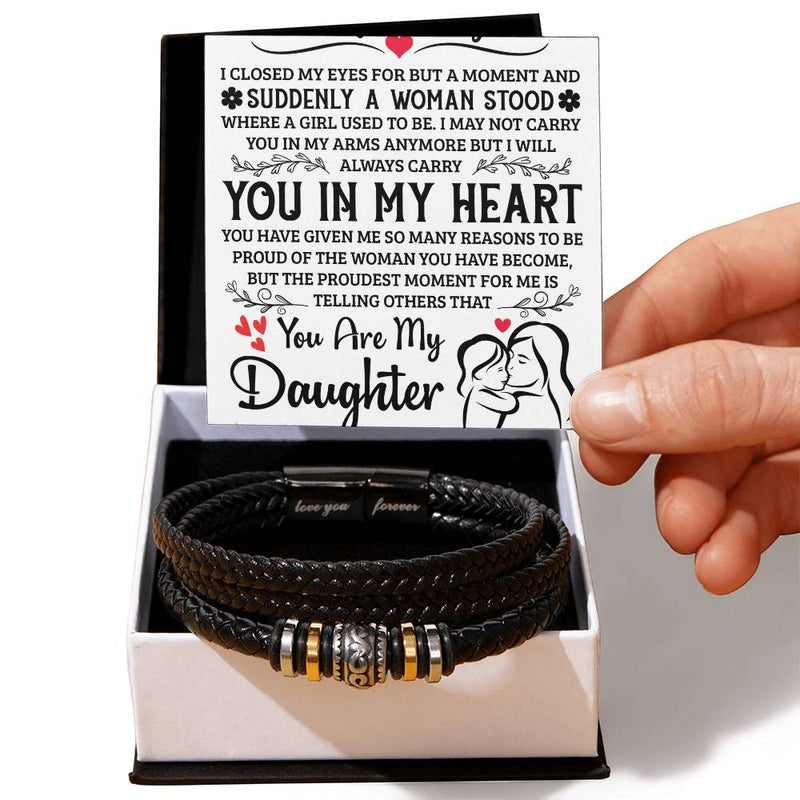 To My Daughter Choice to Love – Bracelet - The Best Shop 4U