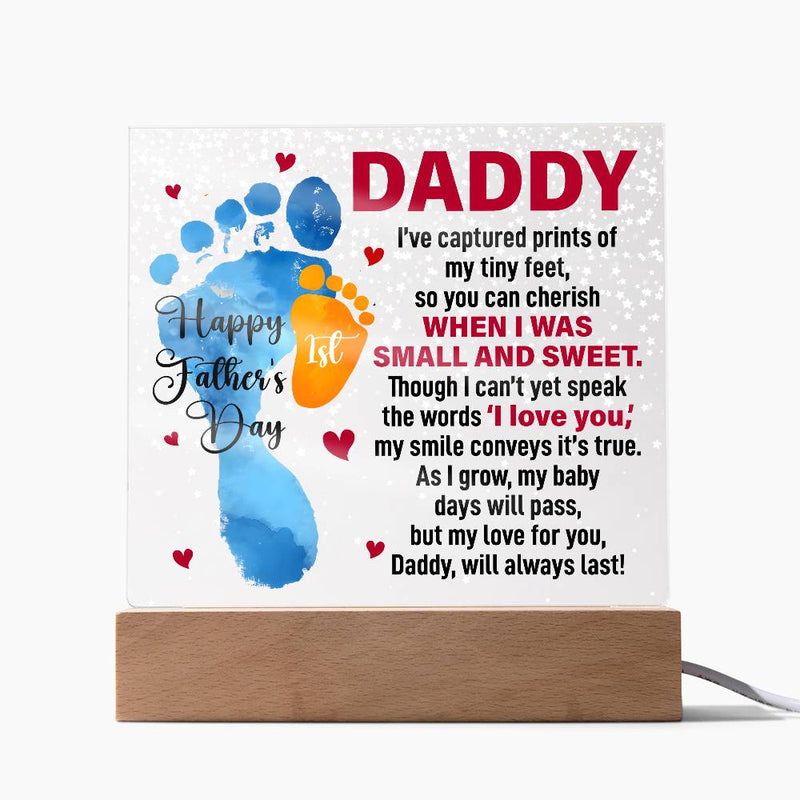 When I Was Small and Sweet - Acrylic Square - The Best Shop 4U