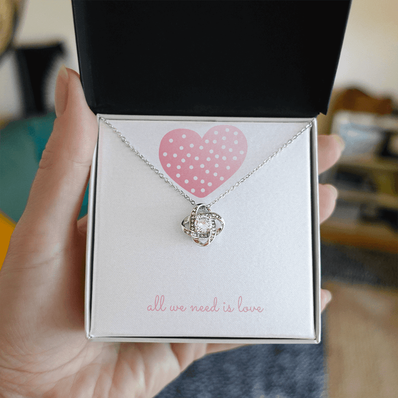 All We Need - Love Knot Necklace - The Best Shop 4U