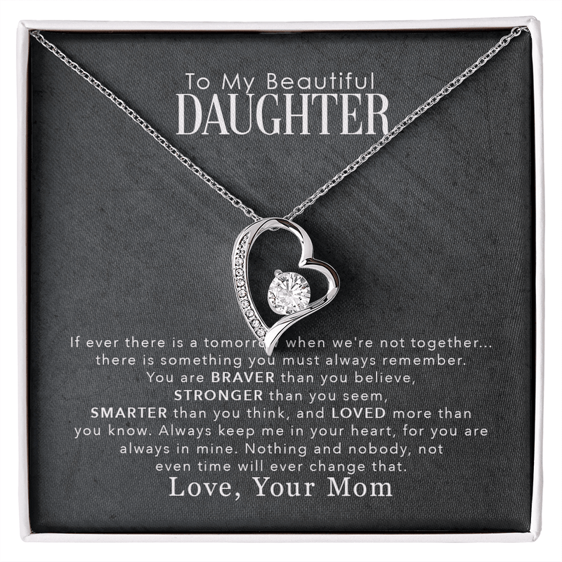 My Beautiful Daughter - Forever Love Necklace - The Best Shop 4U